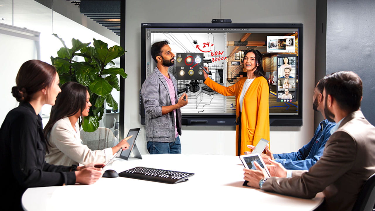 Vergaderruimte met een SMART Board